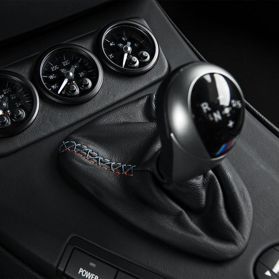 IND BMW E90, E92 & E93 M3 Tri-Colour Leather Shift Boot