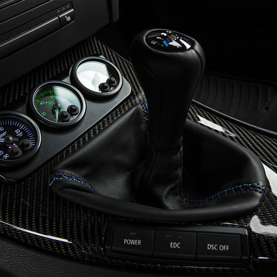 IND BMW E90, E92 & E93 M3 Tri-Colour Leather Shift Boot