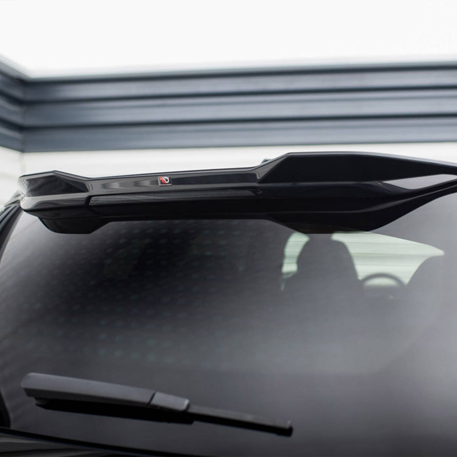 Maxton Design BMW G09 XM 3D Rear Spoiler Cap In Gloss Black