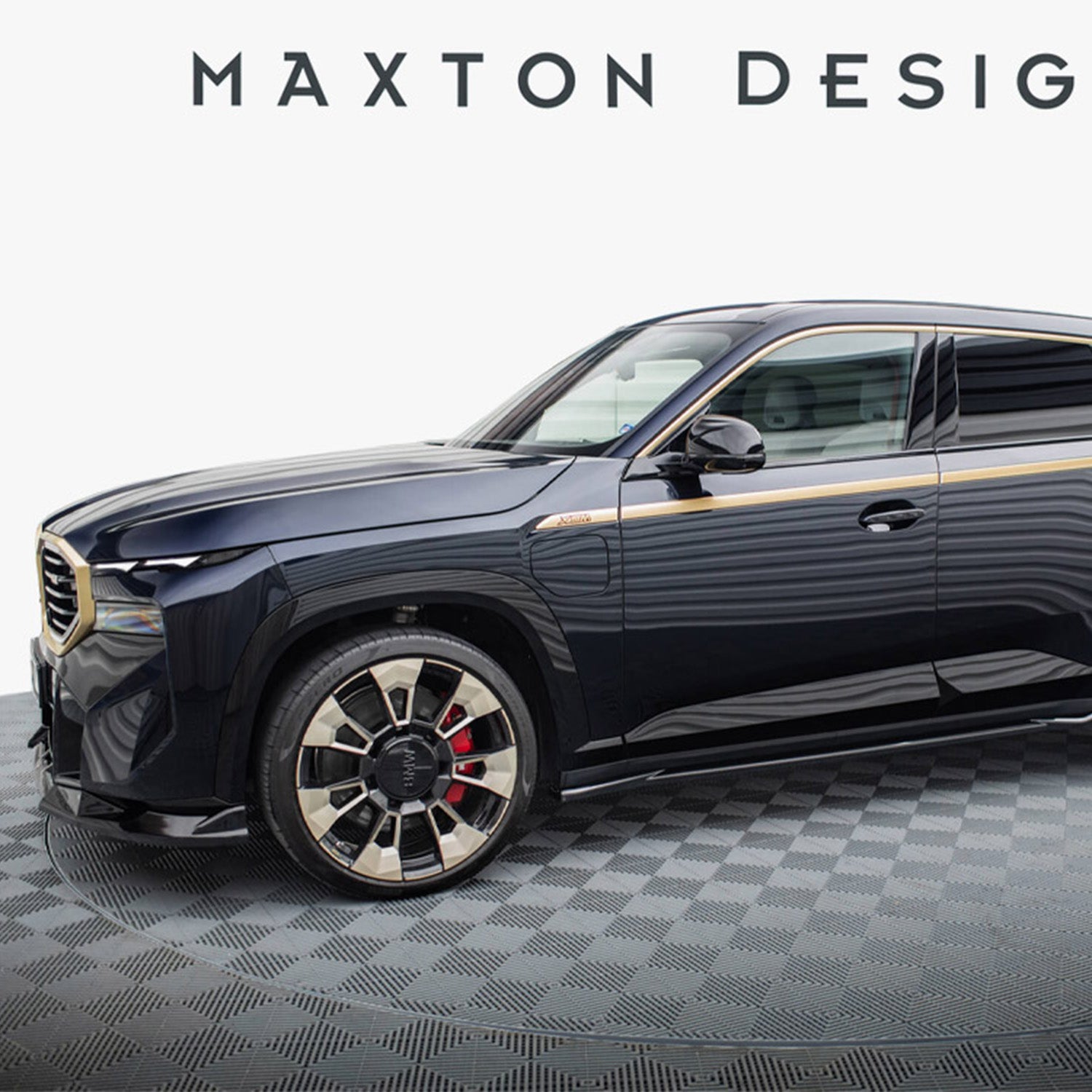 Maxton Design BMW G09 XM Full Body Kit In Gloss Black