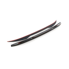 Maxton Design BMW F98 X4M & G02 X4 LCI Rear Lower Spoiler Cap In Gloss Black (2022+)