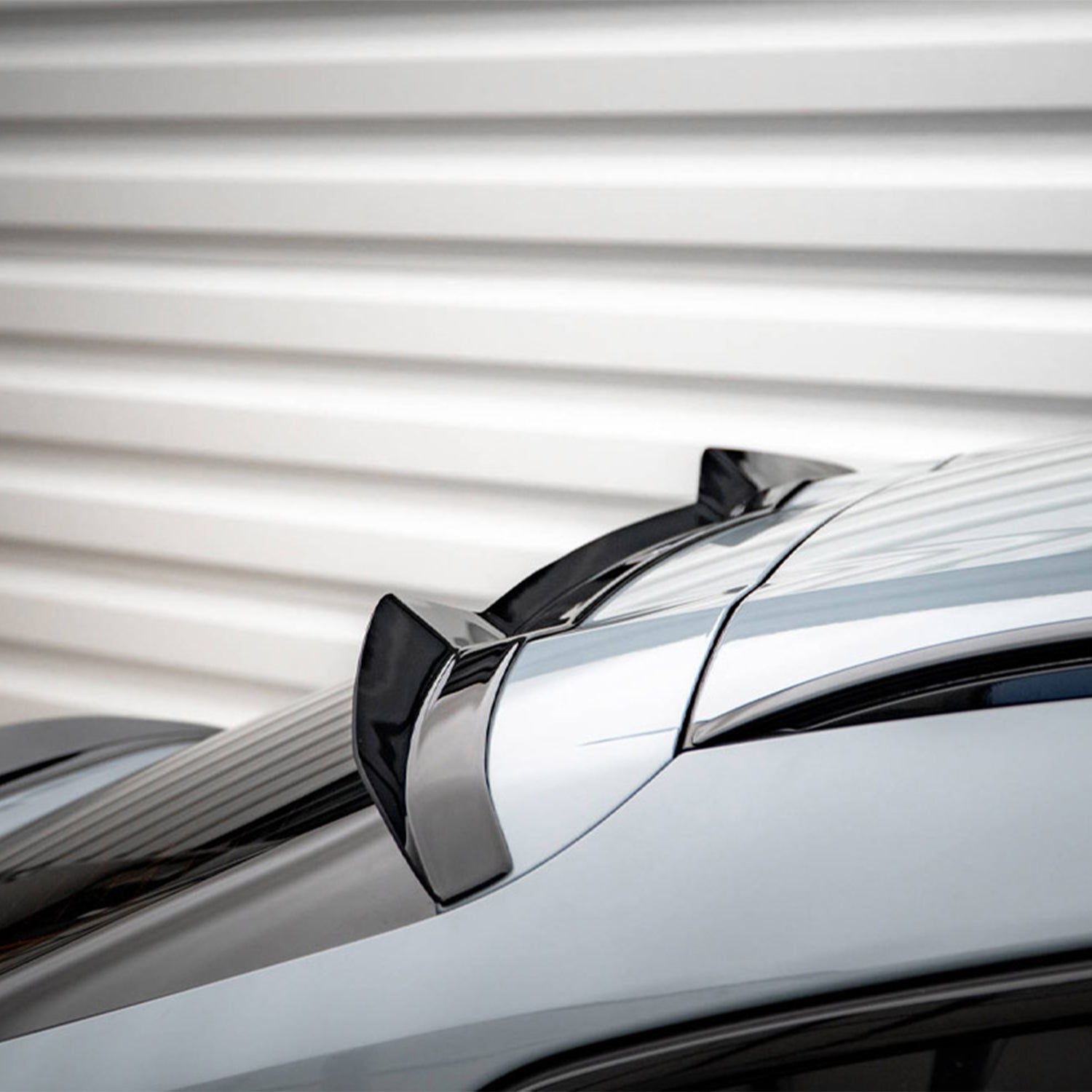 Maxton Design BMW F98 X4M & G02 X4 Pre-LCI Rear Upper Spoiler Cap In Gloss Black (2019-2021)