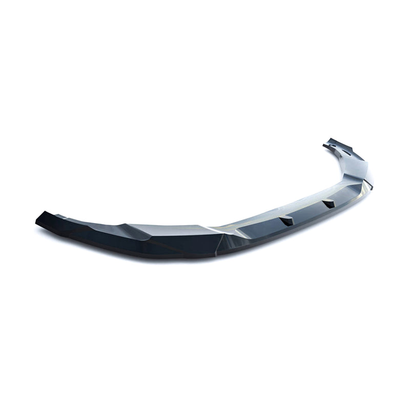 Maxton Design BMW F98 X4M LCI V1 Front Splitter In Gloss Black (2022+)