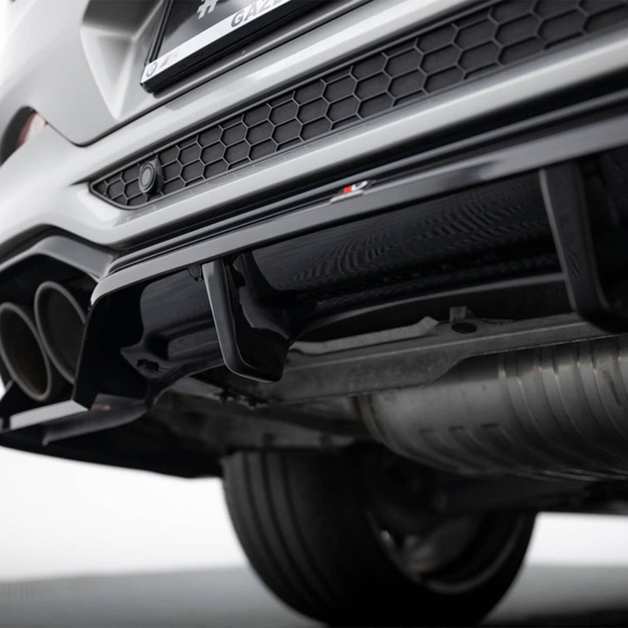 Maxton Design BMW F98 X4M Pre-LCI V1 Rear Diffuser In Gloss Black (2019-2021)