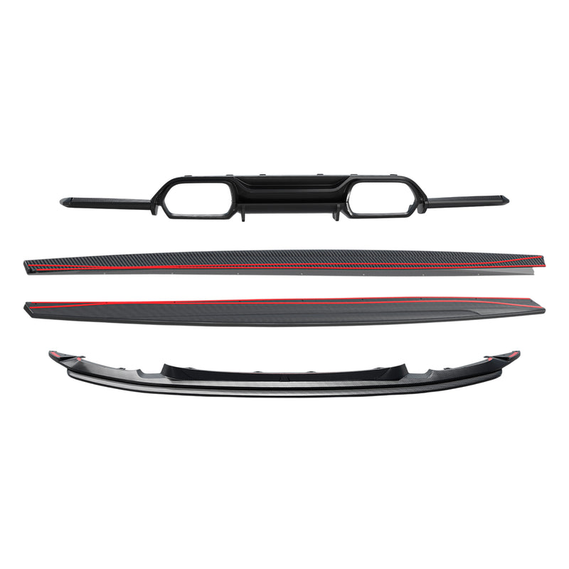 MHC+ BMW F80 M3 & F82/F83 M4 GTX Aero Kit In Pre Preg Carbon Fibre