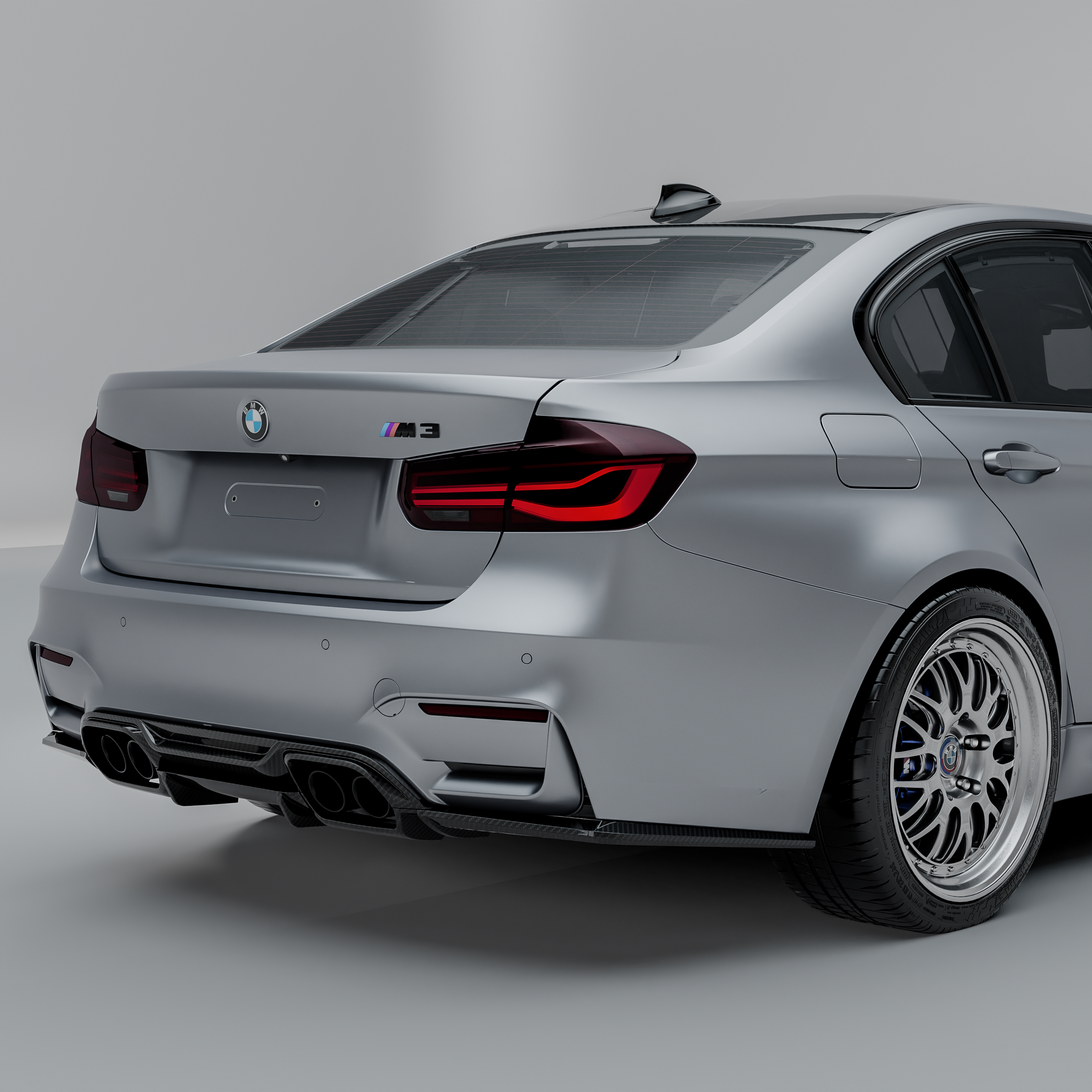 MHC+ BMW F80 M3 & F82/F83 M4 GTX Ultra Aggressive Undertray Add On In Pre Preg Carbon Fibre