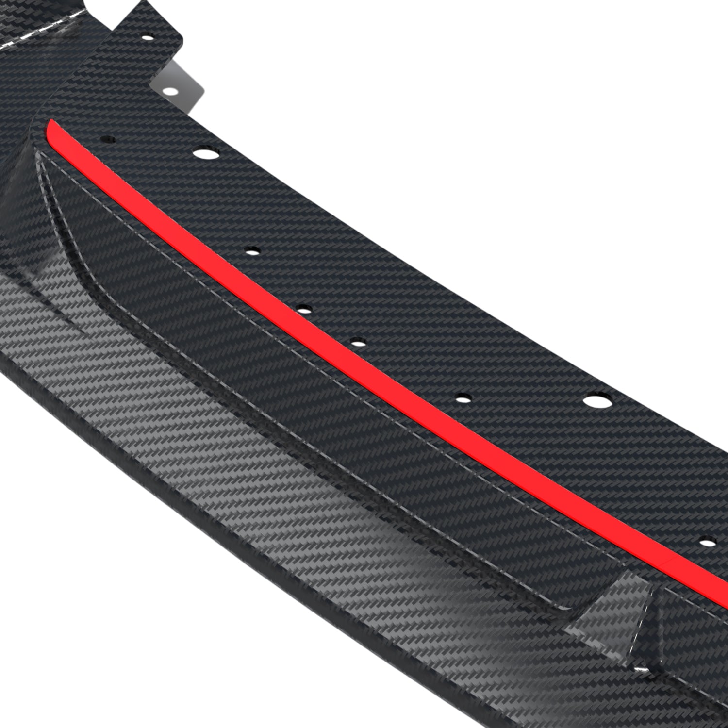 MHC+ BMW F87 M2 Competition S55 GTX Front Splitter In Pre Preg Carbon Fibre