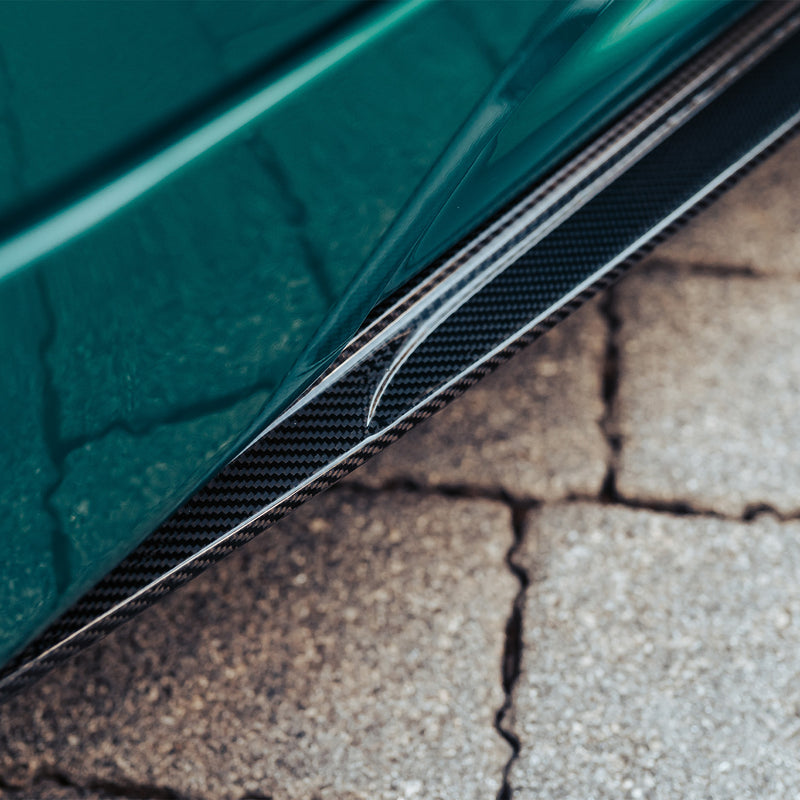 MHC+ BMW F87 M2 & M2 Competition GTX Side Skirts In Pre Preg Carbon Fibre