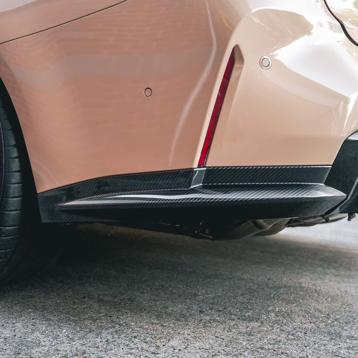 MHC+ BMW G80 & G81 M3 Carbon Fibre OEM Style Rear Diffuser & Rear Corner Kit