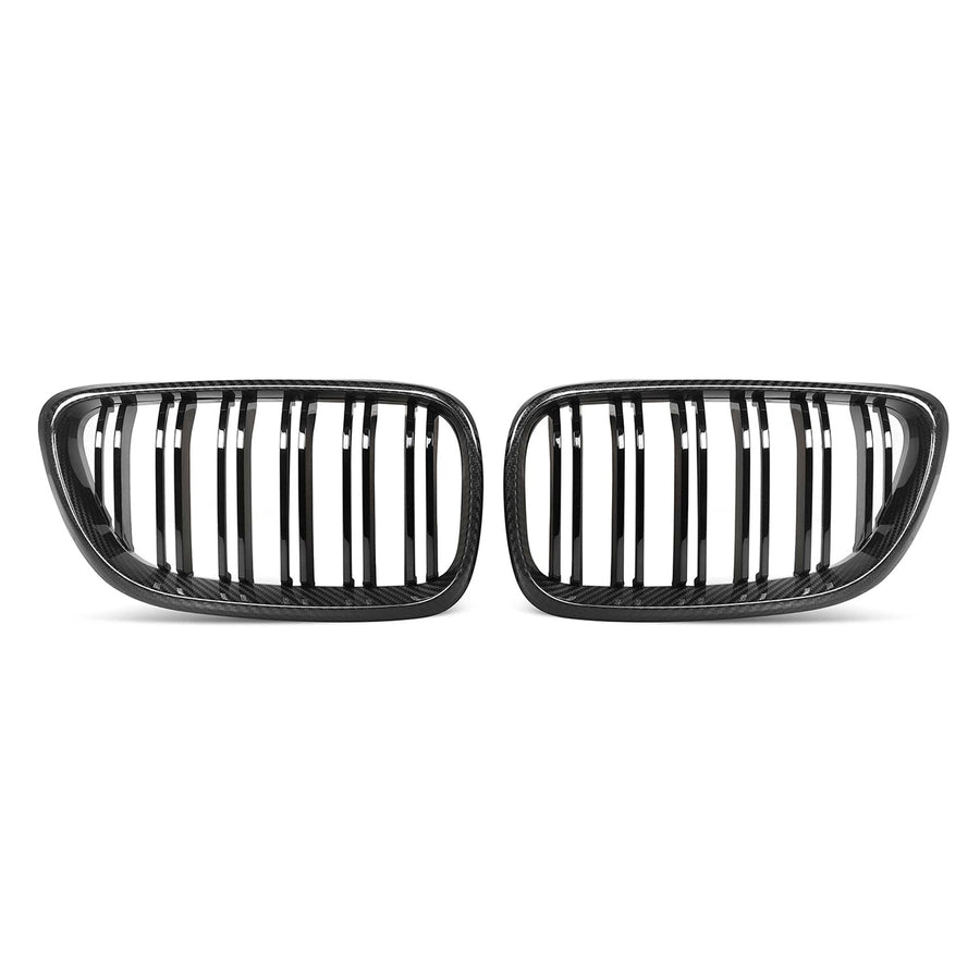 MHC+ BMW F22 & F23 2 Series Pre Preg Carbon Fibre Double Slat Front Grille