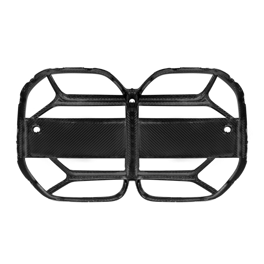 MHC+ BMW G22 & G23 4 Series CSL Style Pre Preg Carbon Fibre Front Grille
