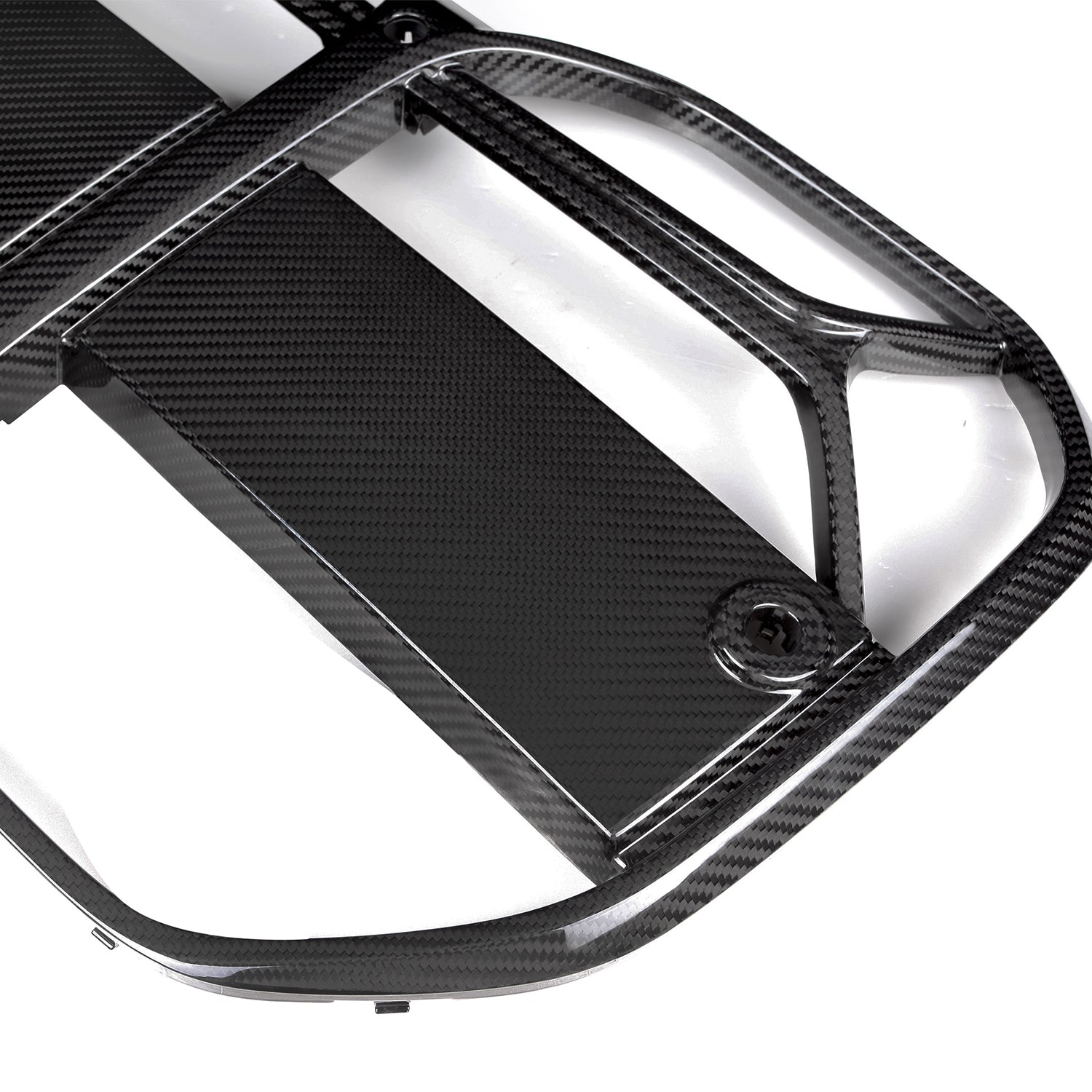 MHC+ BMW G22 & G23 4 Series CSL Style Pre Preg Carbon Fibre Front Grille (With ACC)