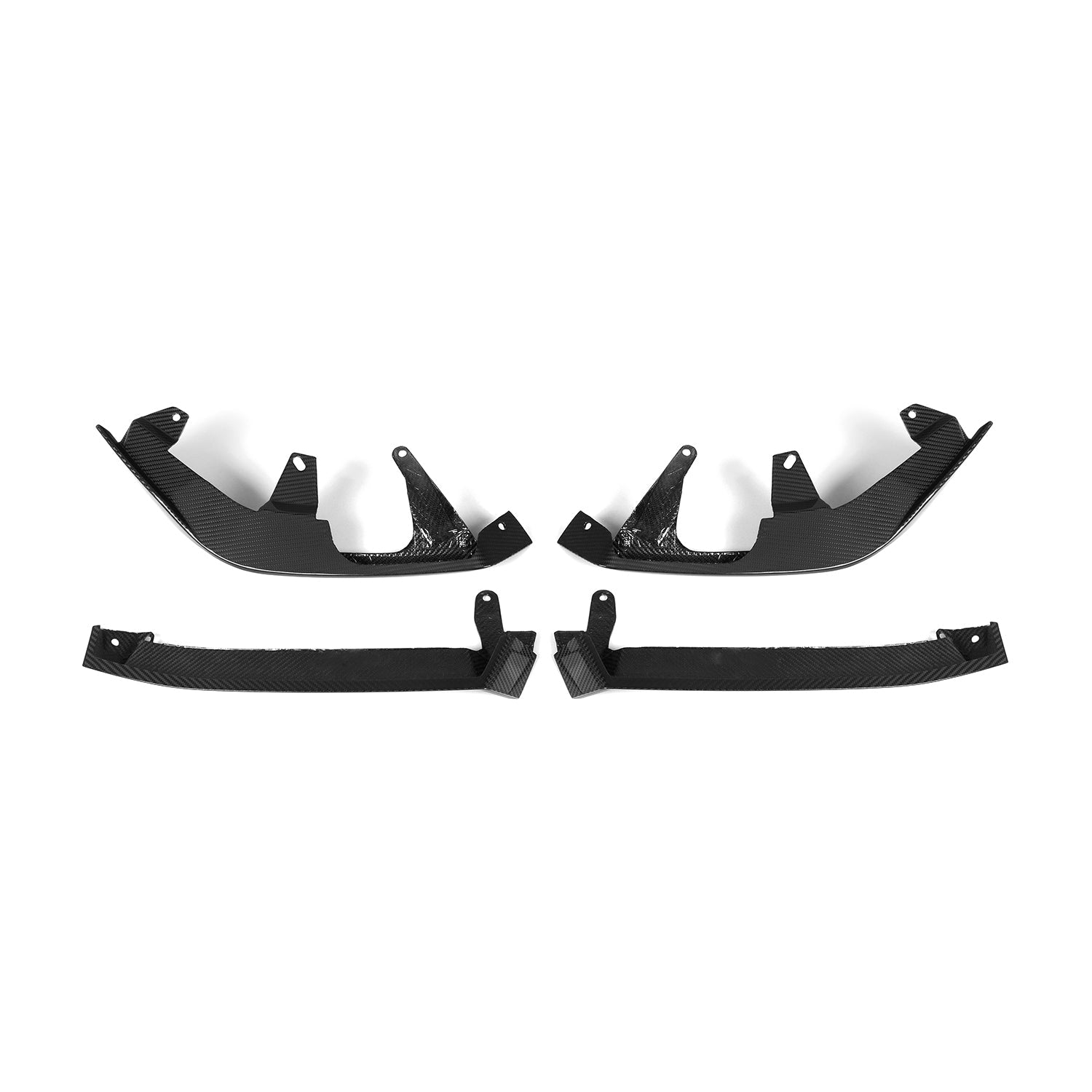 MHC+ BMW G60 5 Series Pre Preg Carbon Fibre Performance Style Front Lip