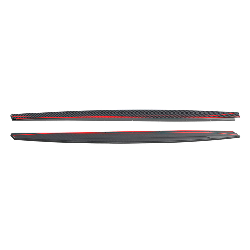 MHC+ BMW F80 M3 & F82/F83 M4 GTX Side Skirts In Pre Preg Carbon Fibre