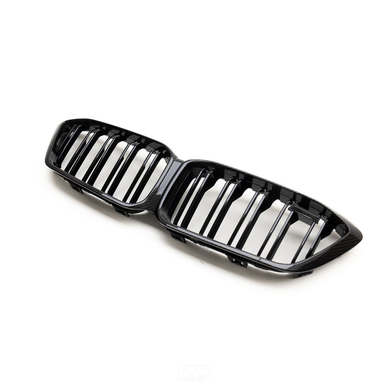 MHC+ BMW F87 M2 Competition Premium Front Grille In Pre Preg Carbon Fibre & Gloss Black (2018-2020)