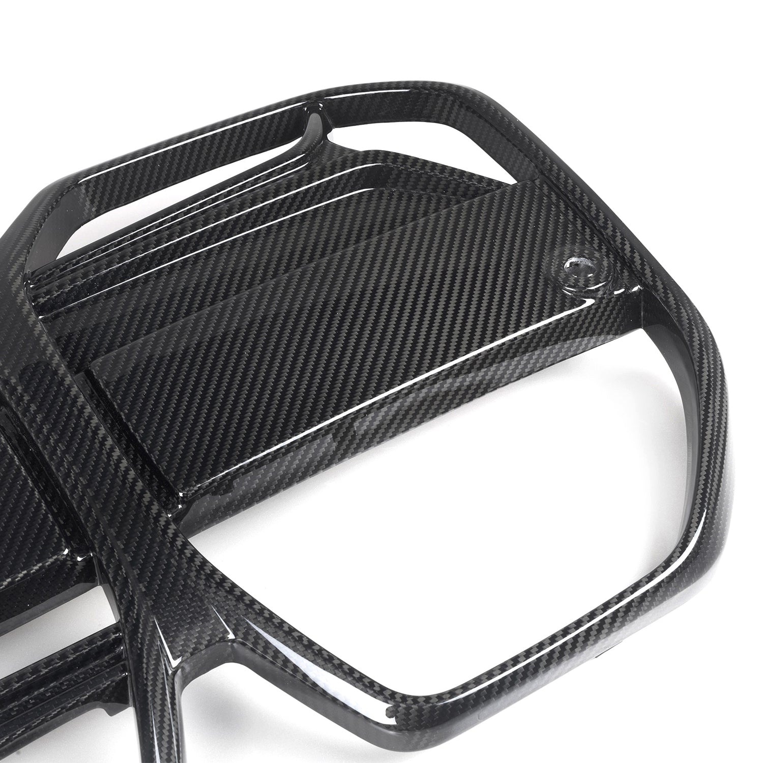 MHC+ BMW G26 BEV i4 Gran Coupe Pre Preg Carbon Fibre CSL Style Front Grille (With ACC)