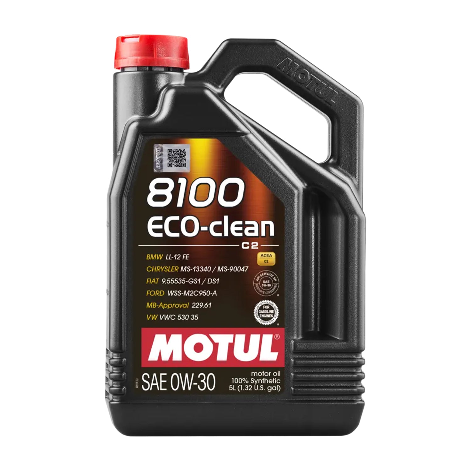 Motul 8100 ECO-CLEAN 0W-30 Engine Oil 5L