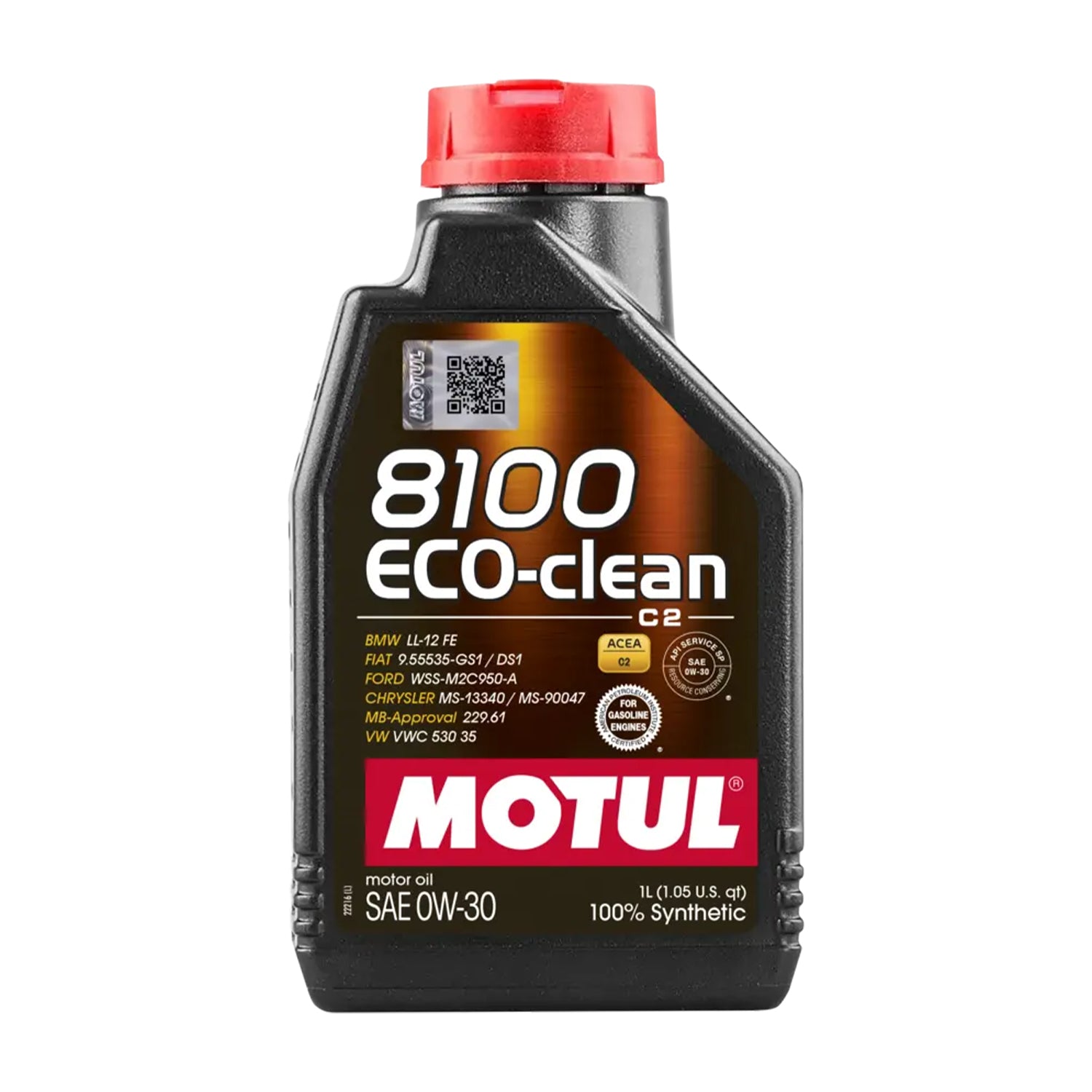 Motul 8100 ECO-CLEAN 0W-30 Engine Oil 1L