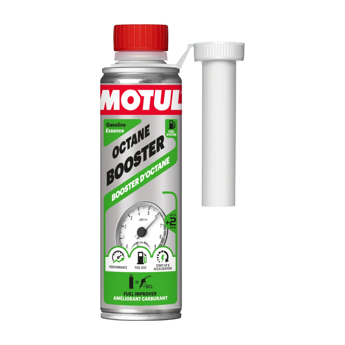 Motul Octane Booster Gasoline 300ml Petrol Octane RON Booster