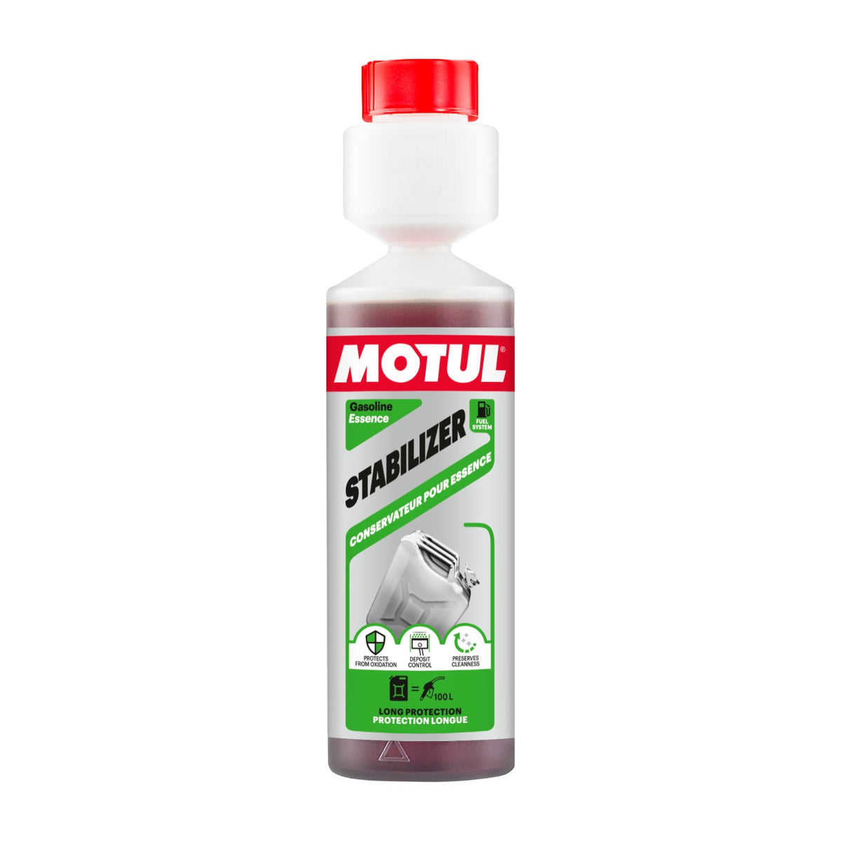 Motul Stabilizer 250ml Petrol Fuel Stabiliser Vehicle Storage