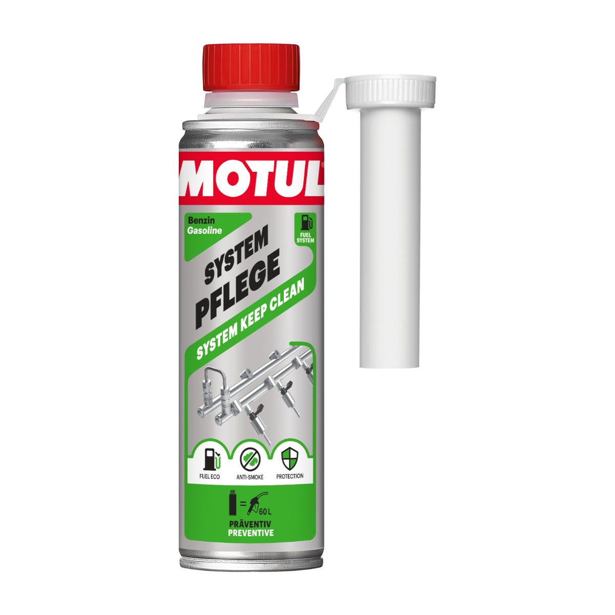 Motul System Keep Clean Gasoline 300ml Preventive Petrol Fuel System Cleaner