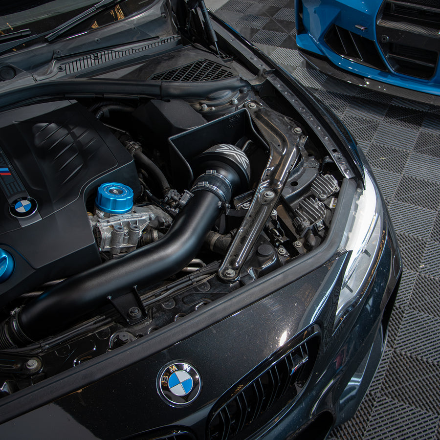 Pipercross PK461 performance intake kit for BMW M135i, M235i, 335i & 435i – fitted in the engine bay