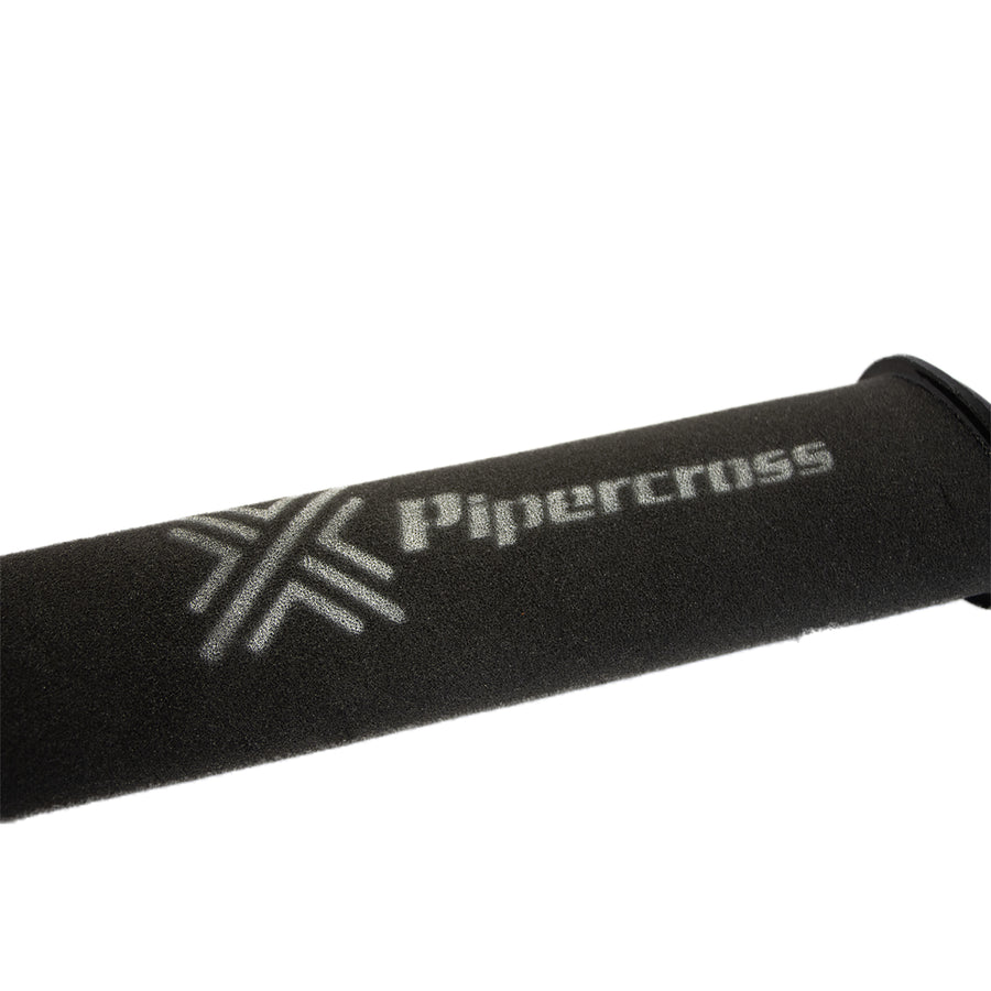 Pipercross PX1629 cylindrical performance air filter for BMW 3 (E46), 5 (E60/E61), 7 (E65) & X5 (E70) Diesel – close-up detail