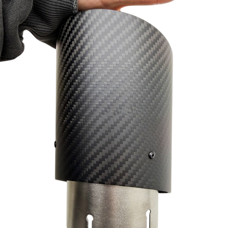 R44 BMW G90 & G99 M5 Matte Carbon Fibre Exhaust Tips Set - Minor Imperfection / Grade B