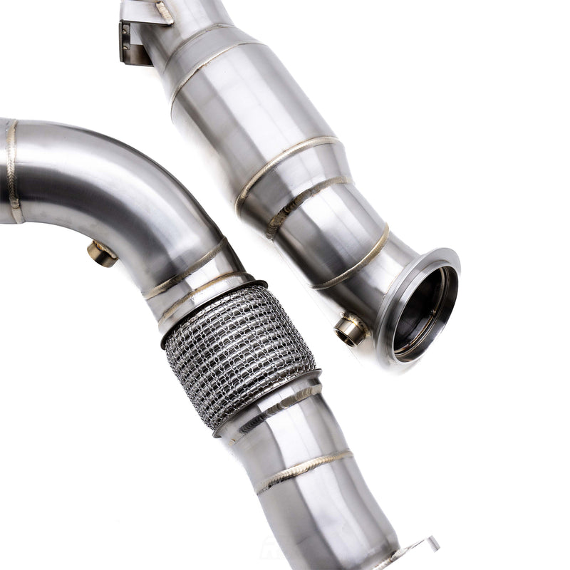 Deep Tone Industries BMW S58 200 Cell Sports Cat Downpipes For BMW G80/G81 M3, G82/G83 M4 & G87 M2