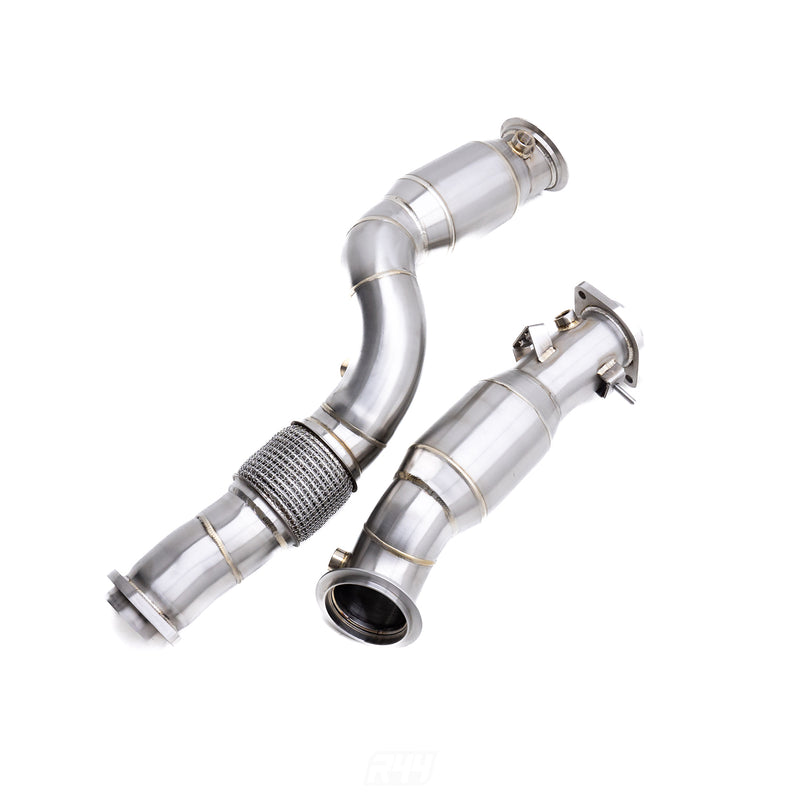 Deep Tone Industries BMW S58 200 Cell Sports Cat Downpipes For BMW G80/G81 M3, G82/G83 M4 & G87 M2