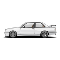 R44 Performance Sticker - BMW E30 M3