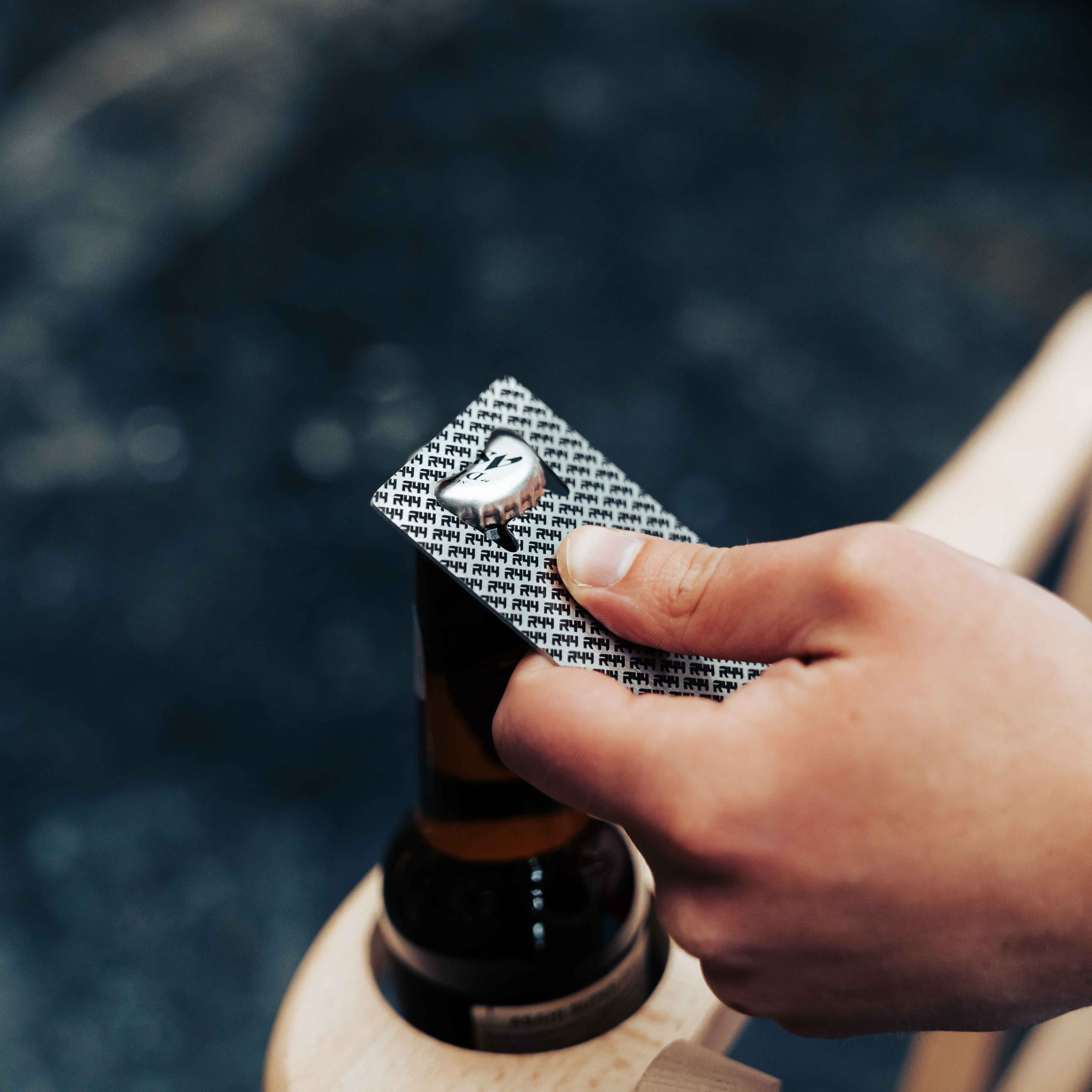 R44 Performance 'Scan. Save. Race.' Bottle Opener