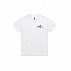R44 Performance West Palm Beach Tee In White
