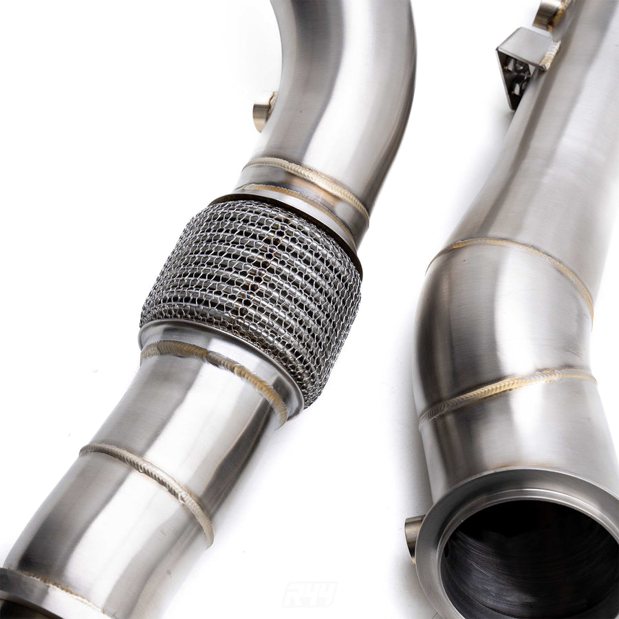 Deep Tone Industries S58 Catless Downpipes For BMW G80/G81 M3, G82/G83 M4 & G87 M2
