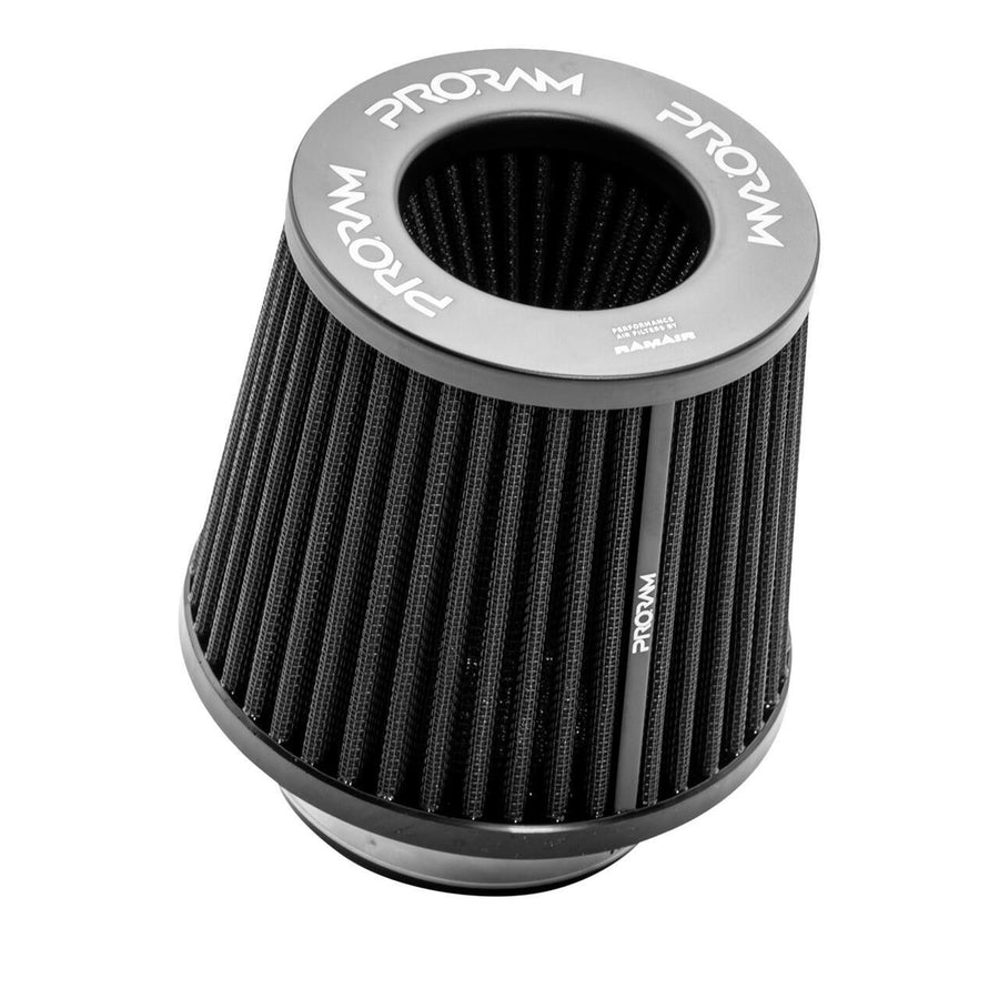 Ramair Pleated Multi Fit Cone Air Filter - 90-70mm (2.75 - 3.5inch)