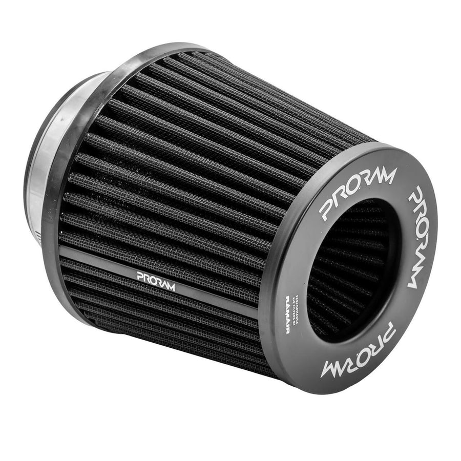 Ramair Pleated Multi Fit Cone Air Filter - 90-70mm (2.75 - 3.5inch)