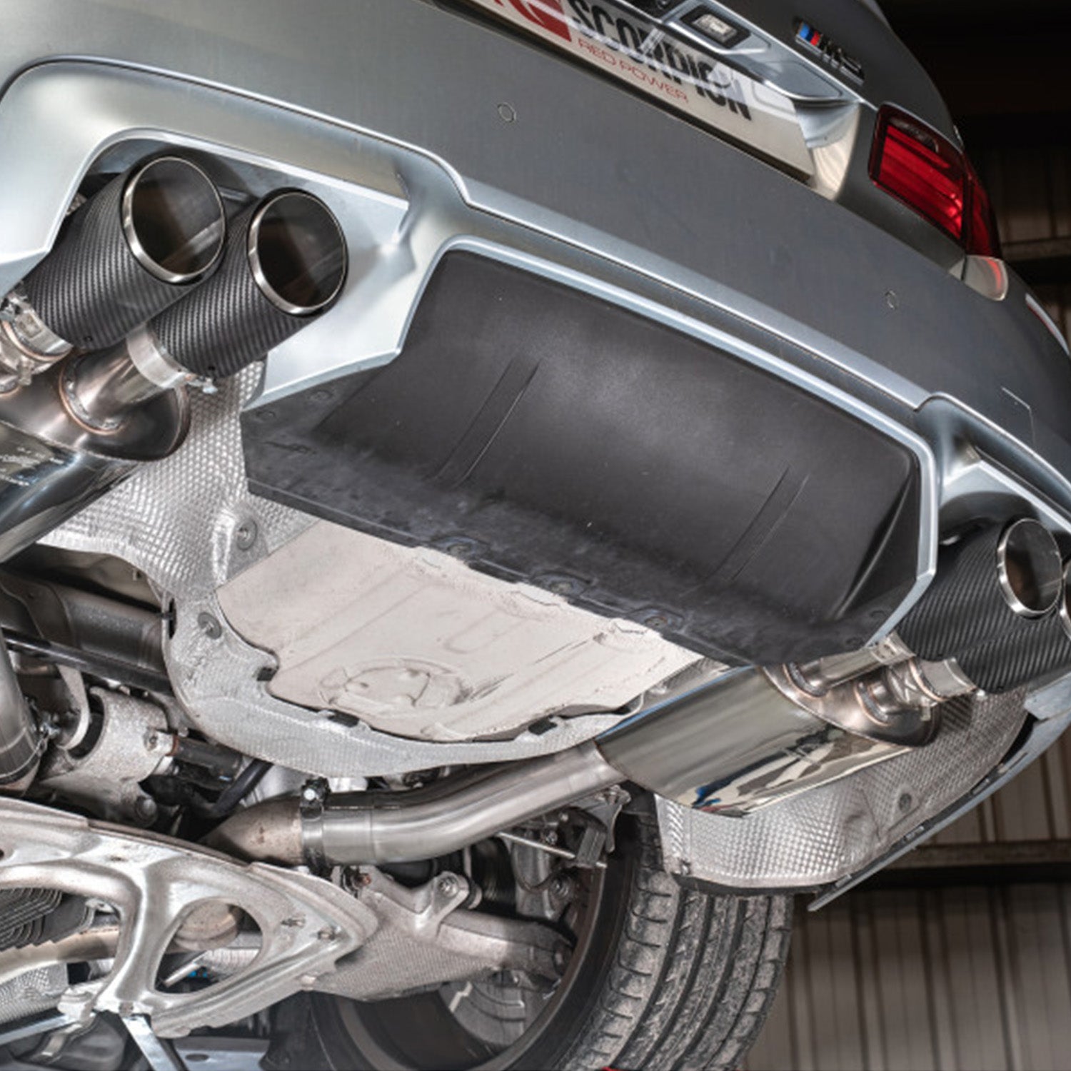 Scorpion BMW F10 M5 Rear Exhaust Silencers