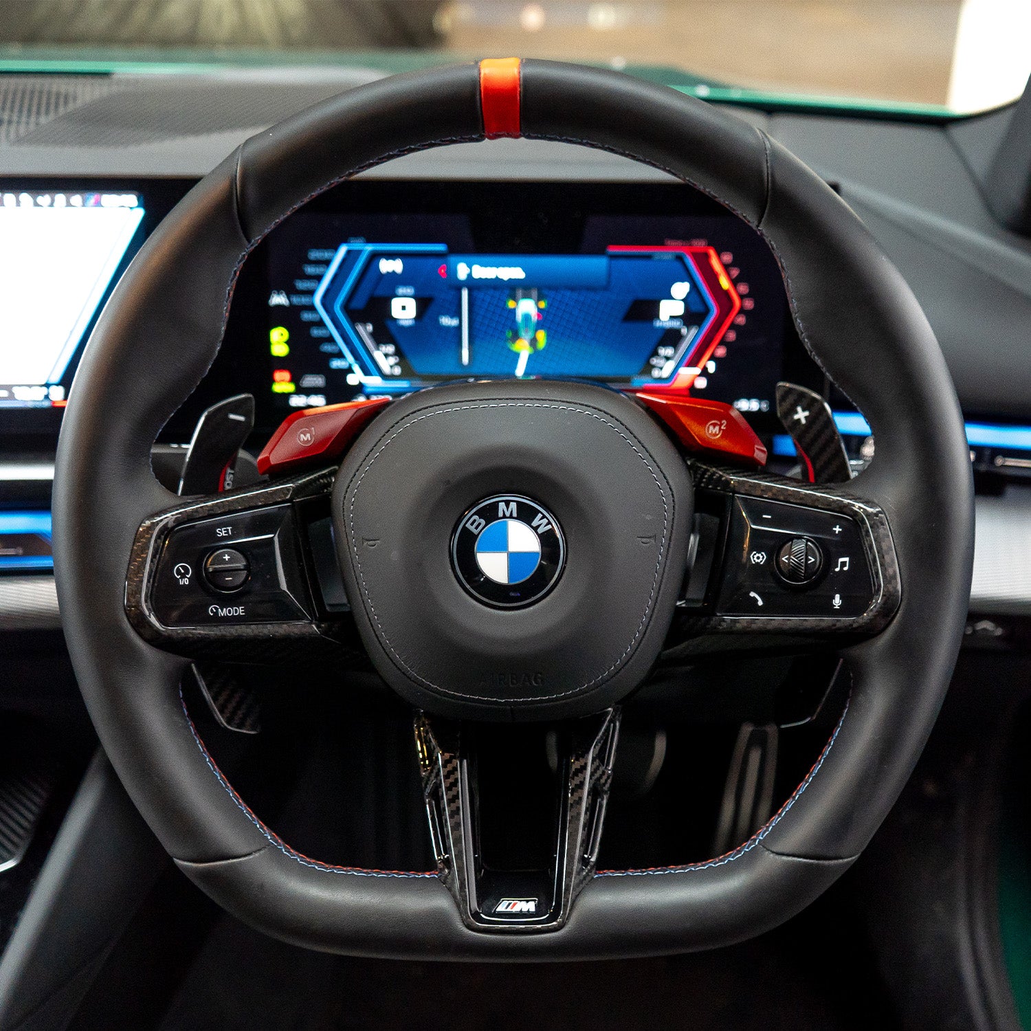 SHFT BMW G Series Automatic Paddle Shifters In Carbon Fibre (2024+ G9X, G8X & more)