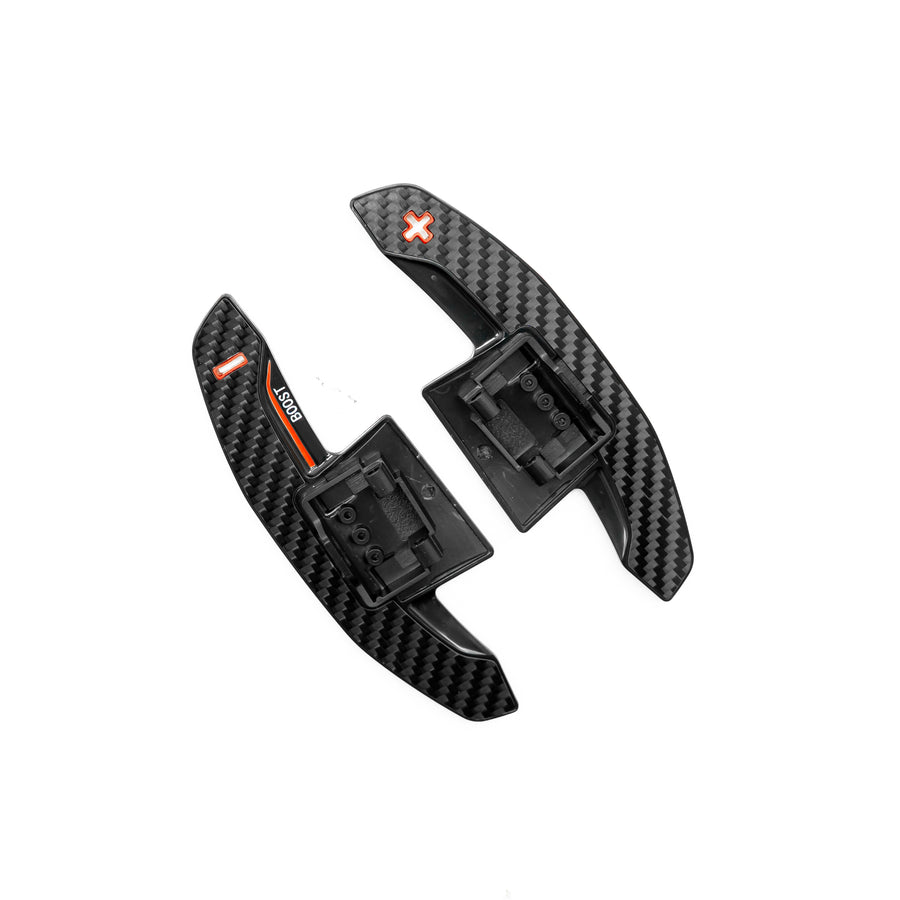 SHFT BMW G Series Automatic Paddle Shifters In Carbon Fibre (2024+ G9X, G8X & more)