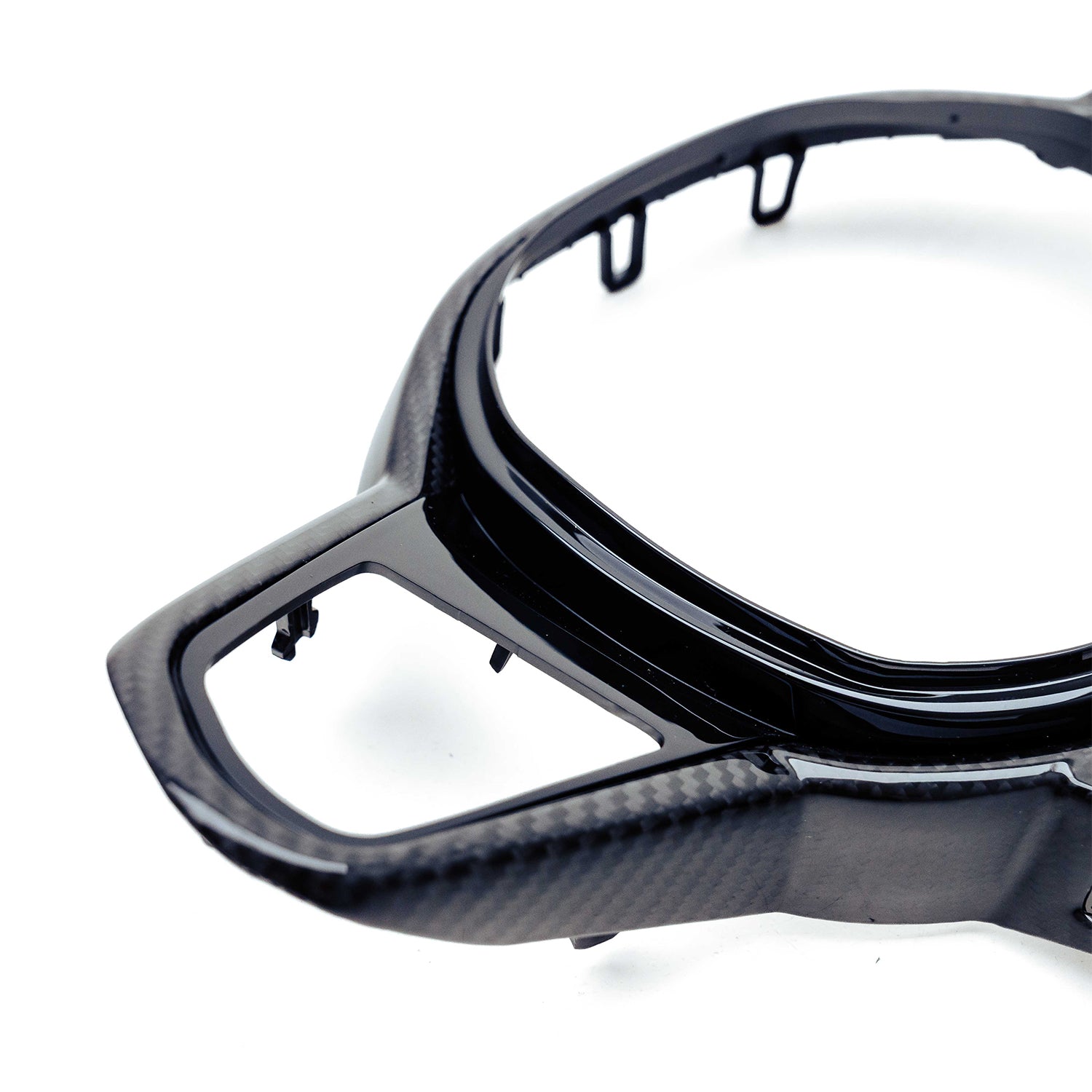 SHFT BMW G80/G81 M3, G82/G83 M4 & G87 M2 LCI 2 Gloss Carbon Fibre Steering Wheel Trim