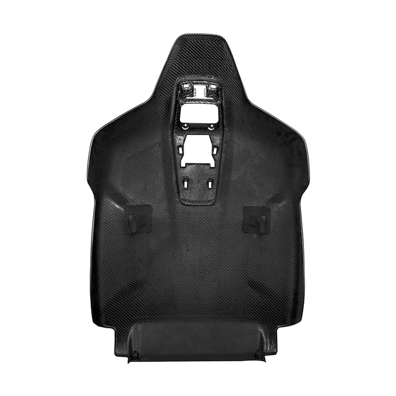 SHFT BMW G90 & G99 M5 Seat Back Covers In Gloss Carbon Fibre