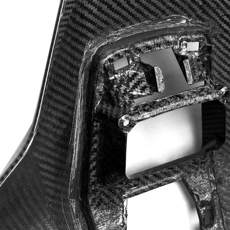 SHFT BMW G90 & G99 M5 Seat Back Covers In Gloss Carbon Fibre