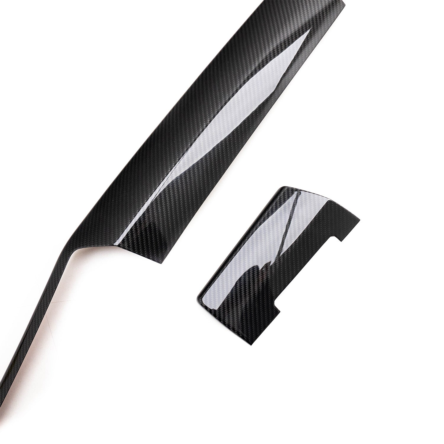 SHFT BMW G90/G99 M5 & G60/G61 5 Series Interior Dashboard Overlay In Gloss Carbon Fibre