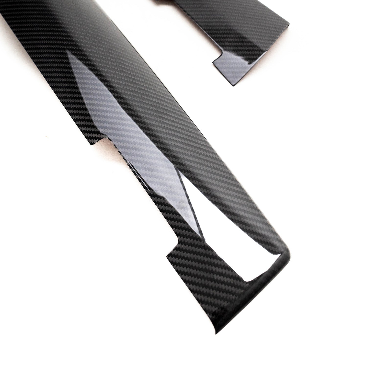 SHFT BMW G90/G99 M5 & G60/G61 5 Series Interior Dashboard Overlay In Gloss Carbon Fibre