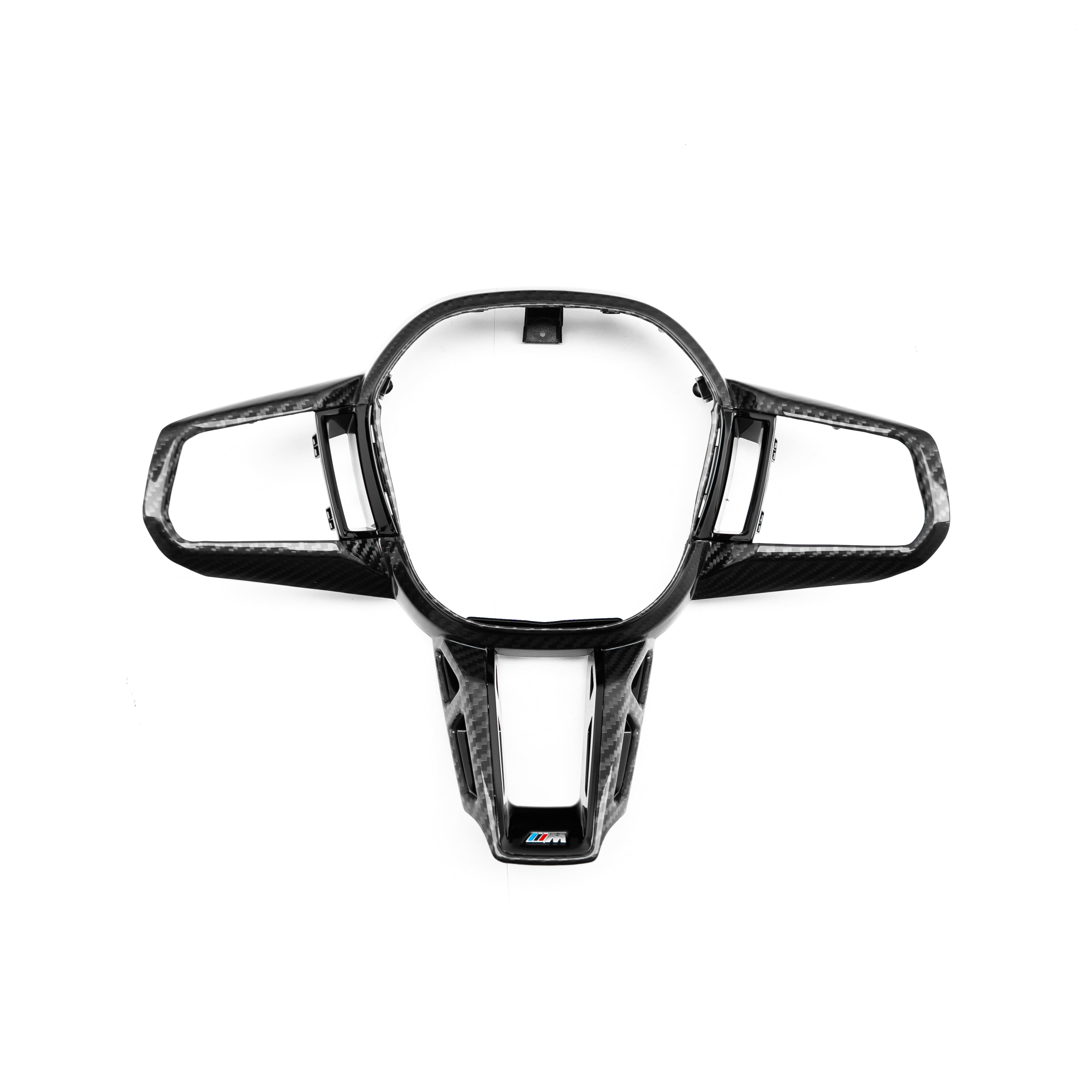 SHFT Gloss Carbon Fibre Steering Wheel Trim For BMW G90/G99 M5, G60/G61 5 Series, G45 X3 & G70 7 Series & more