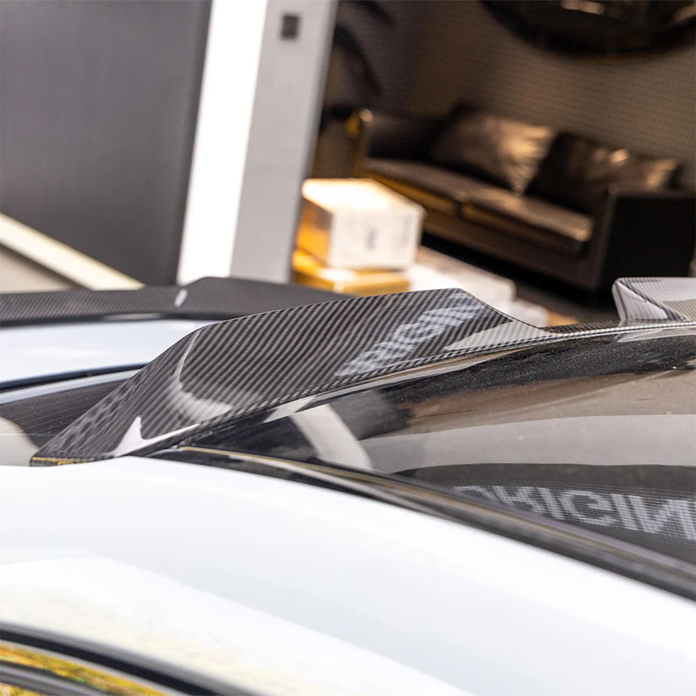 SooQoo BMW F74 2 Series Roof Spoiler In Gloss Carbon Fibre