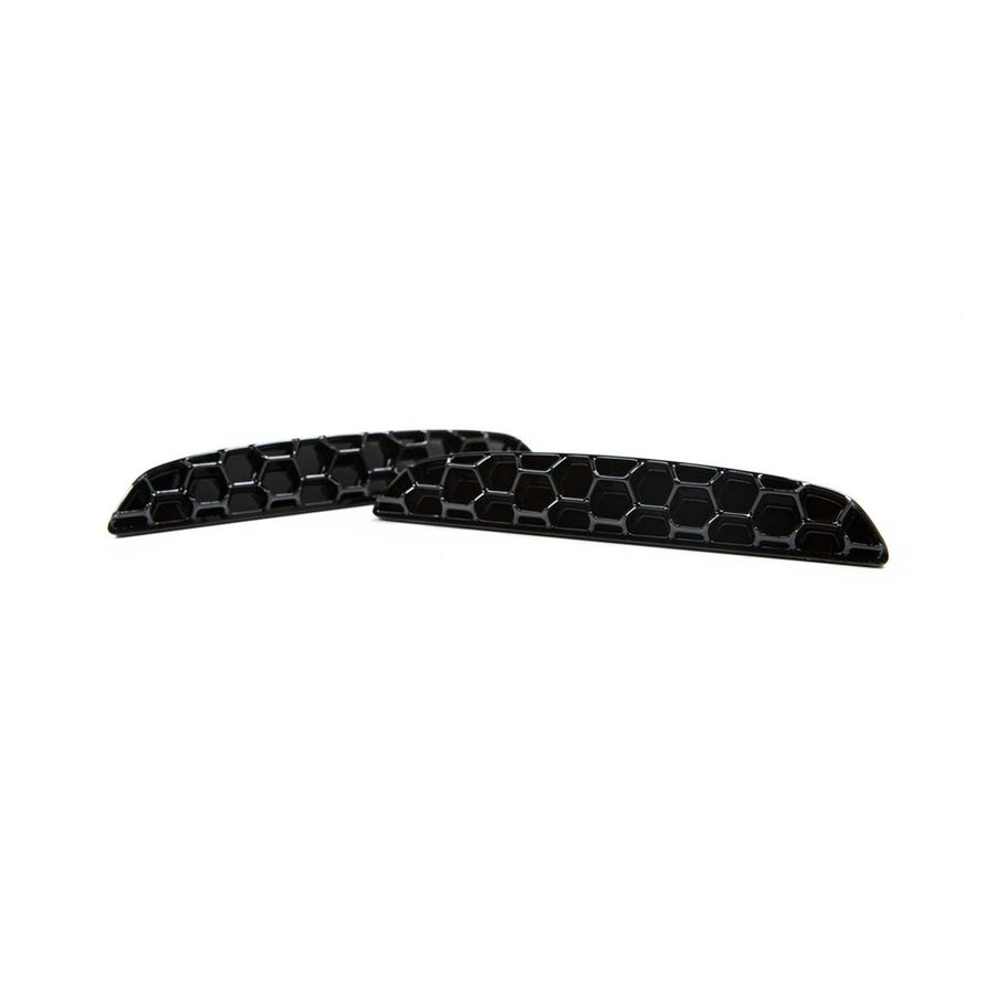 Acexxon BMW X5M Honeycomb Rear Reflector Inserts In Gloss Black (F85)-R44 Performance