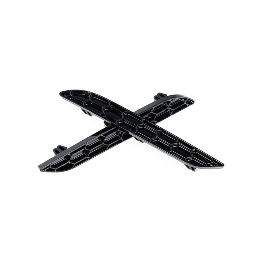 Acexxon BMW M240i/2 Series Honeycomb Rear Reflector Inserts In Gloss Black (G42)