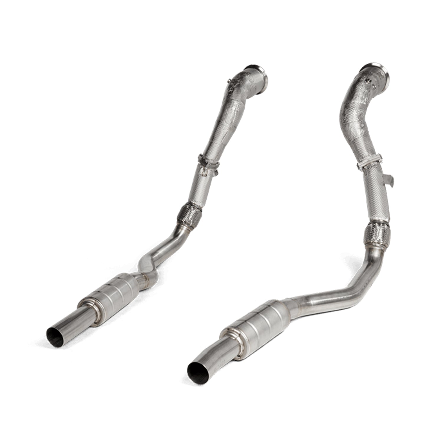 Akrapovic Audi C8 RS6 & RS7 Downpipes & Link Pipe