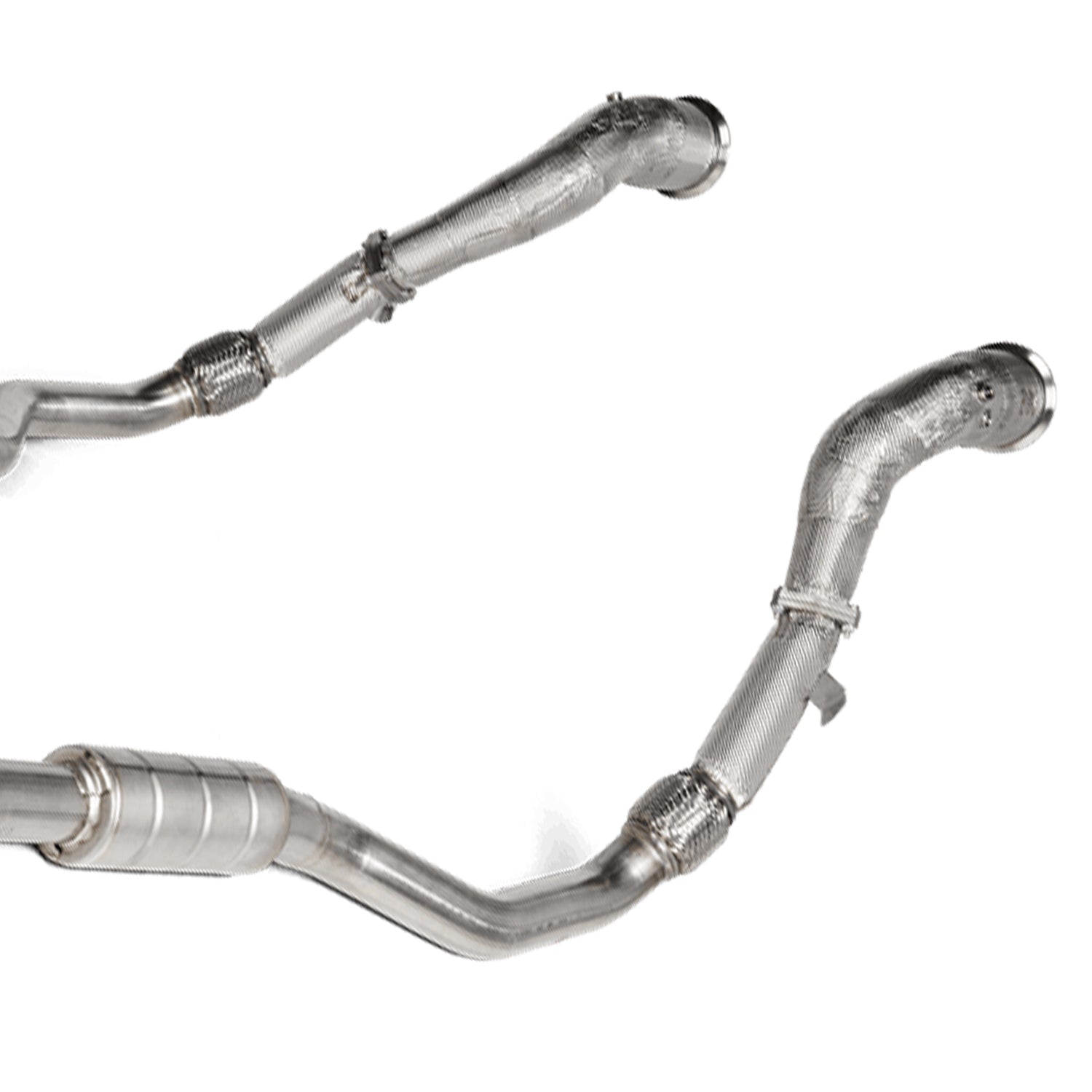 Akrapovic Audi C8 RS6 & RS7 Stainless Steel Exhaust Downpipes & Link Pipe